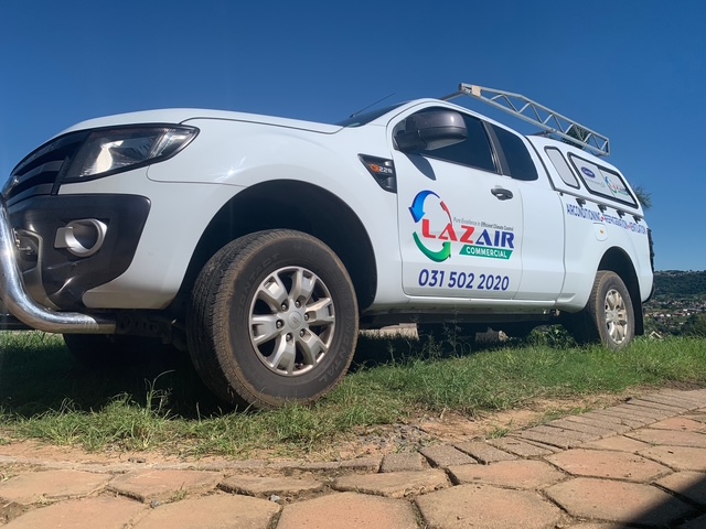 Lazair branded vehicle